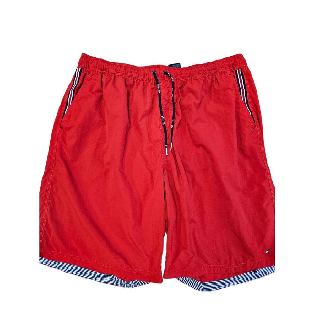 Tommy Hilfiger Red Swim Trunks Mens Size XXL